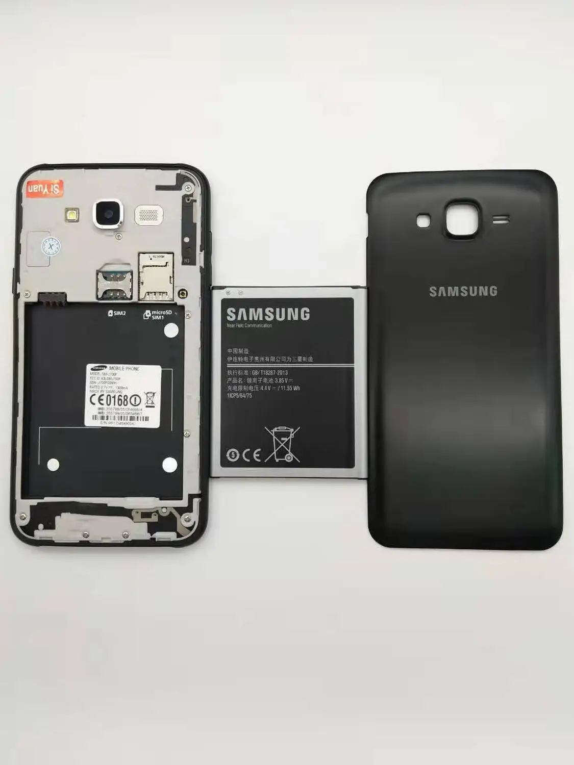 samsung Galaxy J7, разблокированный мобильный телефон, 5,5 дюймов, Восьмиядерный, 13,0 МП, 1,5 ГБ ram, 16 ГБ rom, 4G LTE, мобильный телефон, отремонтированный