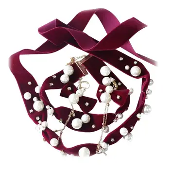 

1 Set of Headband Fashionable Durable Comfortable Attractive Exquisite Head Band Hair Band for Bar KTV Party