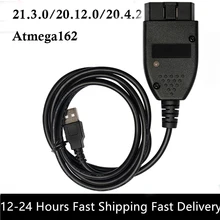 2020 popolar vc-ds vag com hex relação v2 vagcom 20.4.2 vag com 20.4 para V-W para audi skoda seat atmega162 + 16v8 + ft232rl