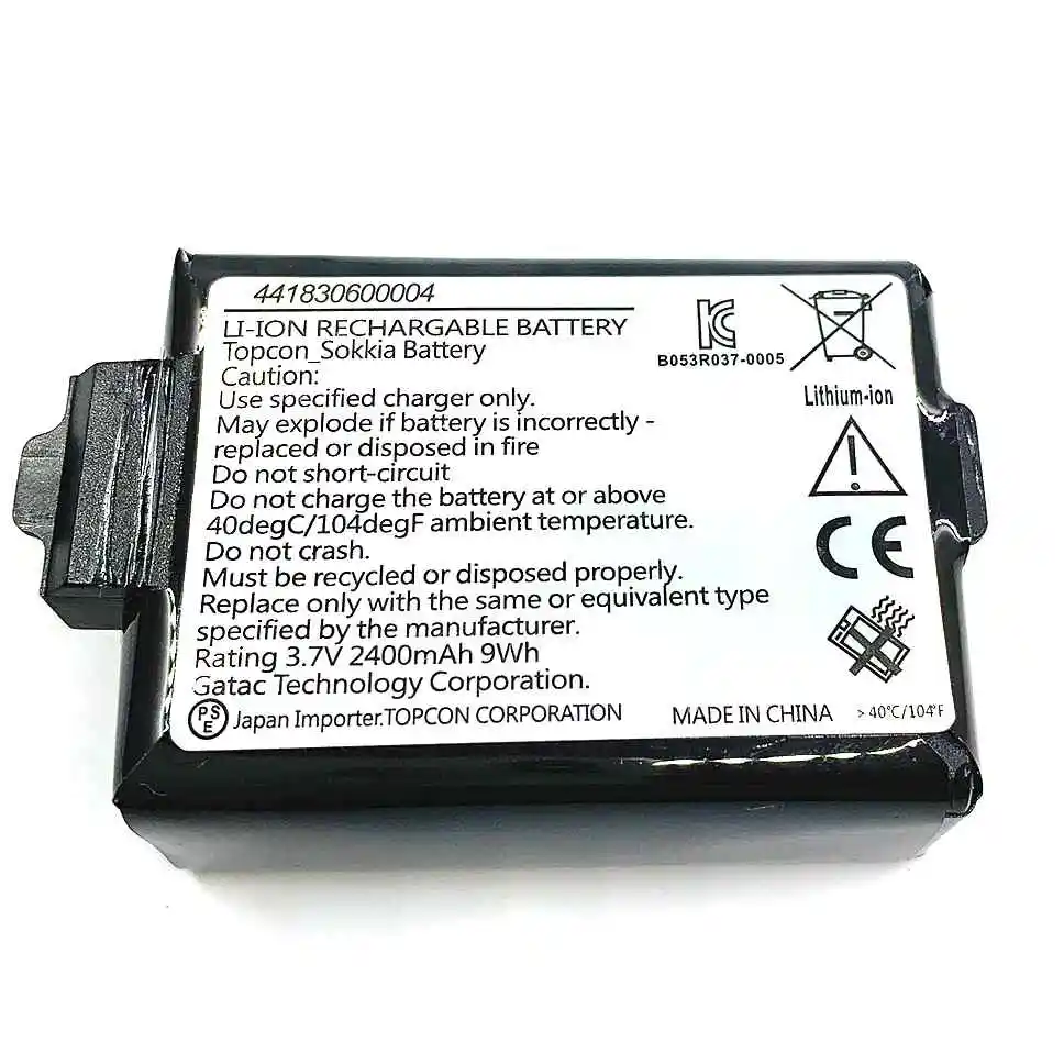 Новинка 2020 литий-ионная батарея 3 7 V 2400mah Getac PS535 для Sokkia Topcon PENTAX FC-25A SHC-25 коллектор