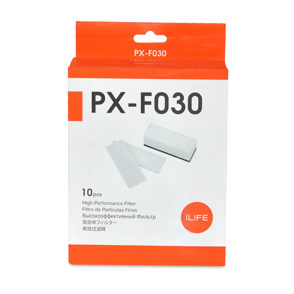ILIFE A7 10 шт. Сменный Набор фильтров для робота-пылесоса A7 PX-F030