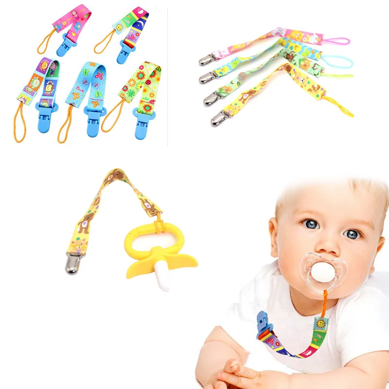 1Pc Newborn baby pacifier clips chain strap soother dummy nipple holder Fad  ZT