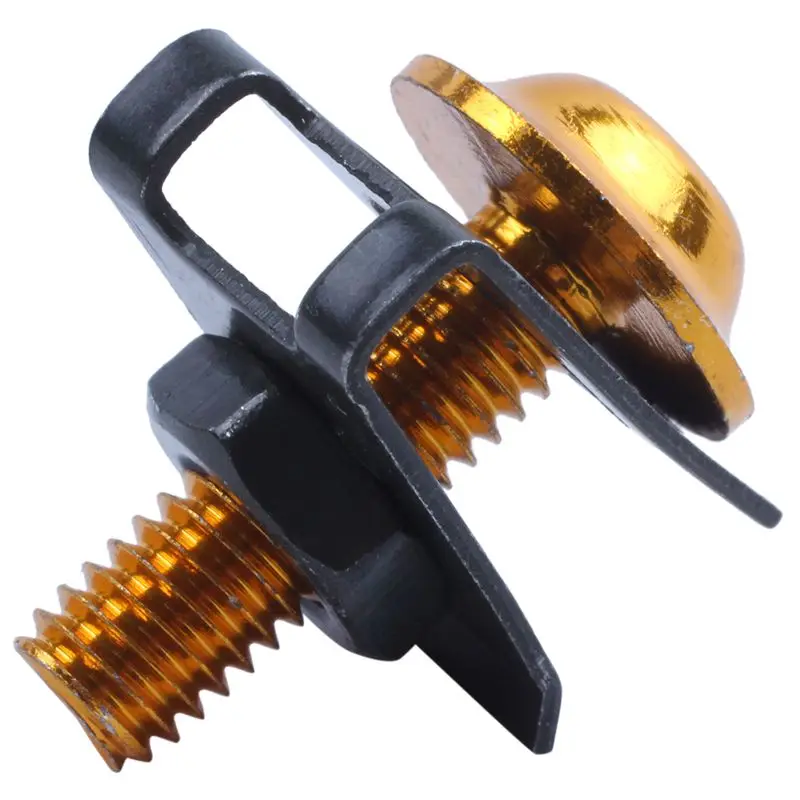 

20pcs Gold Tone Motorbike Sportbike Fairing Bolt Screw 6mm x 20mm