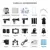 H9R Action Camera Ultra HD 4K WiFi Remote Control Sports Video Recording Camera Underwater Waterproof 170°Wide Angle Mini Camera