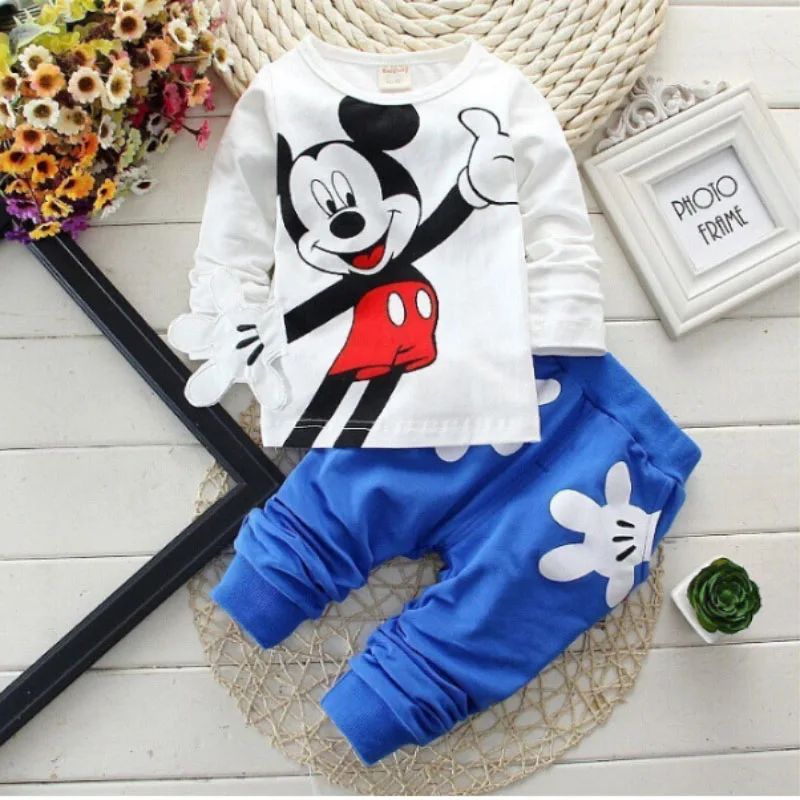 

Toddler Boys Costume for Girls Clothing Sets Spring Autumn Kids Outfits T-shirt+Pants 3pcs Tracksuit Children Clothes Sport Suit