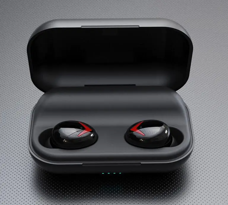 Черный Лидер продаж TWS Bluetooth 5,0 наушники беспроводные наушники мини с шумоподавлением игровая гарнитура водонепроницаемые A8 Binarual наушники - Цвет: Черный