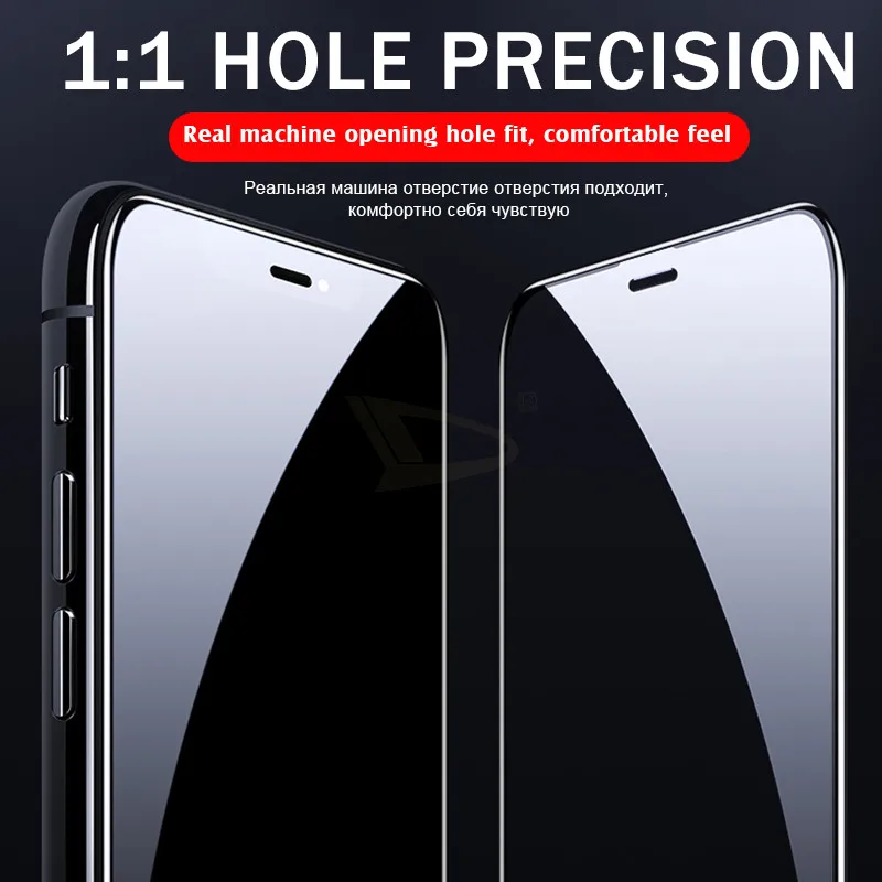 100D пленка из закаленного стекла для iphone 11 Pro Max X XR XS Защитная крышка для экрана для iphone 7 8 6 6s PLus 11 полное защитное стекло