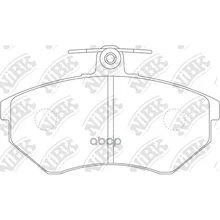 Колодки Тормозные Передние Vw Golf3 2.0/1.9d/Passat 2.0 92-97 Pn0018 NiBK арт. PN0018