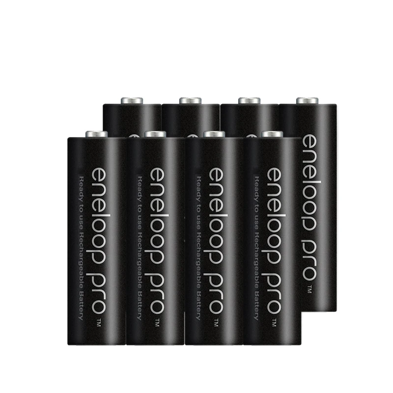 Panasonic Eneloop Original Battery Pro AA 1.2V 2500mAh NI-MH Camera Flashlight Toy Pre-Charged Rechargeable Batteries+Charger