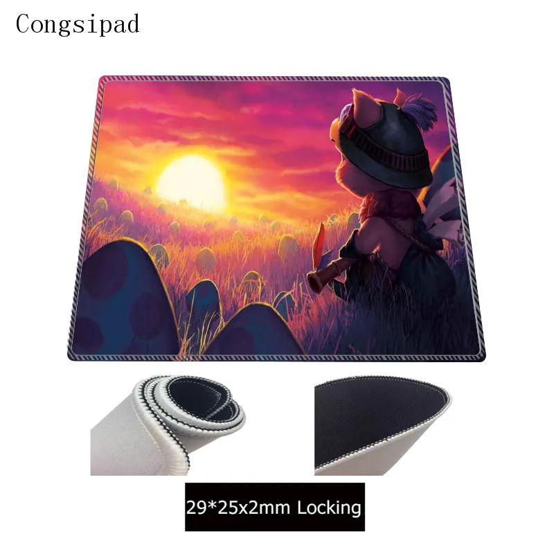  Congsipad League of Legends Gaming Mouse Pad Locking Edge Large Mouse Mat PC Computer Laptop Big Mo