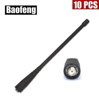 

10PCS Original BAOFENG 136-174/400-520Mhz SMA-F Antenna For Baofeng UV-5R UV-5RA/B/+/E+ UV-B5 UV-B6 Radios with free shipping