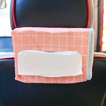 

Portable Car Tissue Box Home Tissue Container Towel Napkin Tissue Holder Home Office Desktop
