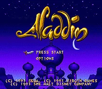 

Aladdin for 16 bit Sega MD game Cartridge for Megadrive Genesis system