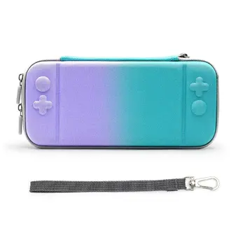 

Multifunctional Green purple gradient storage bag Game accessories storage protection bag anti-drop bag for Switch