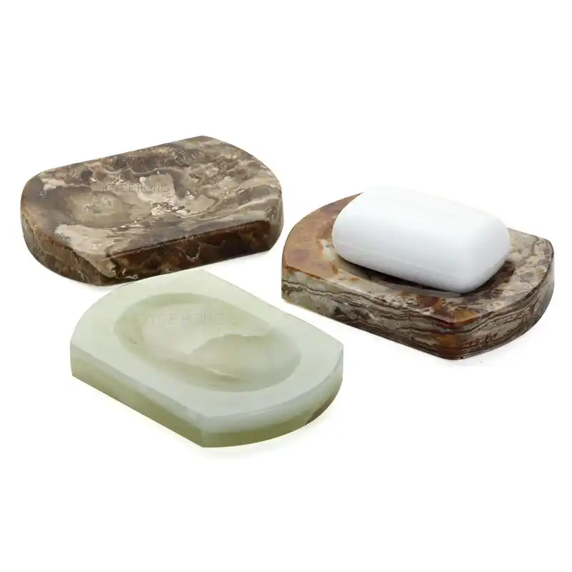 Marble Soap Holder Saver Box Stone Dishes Tray Container Marble Soap Holder Saver Box Stone