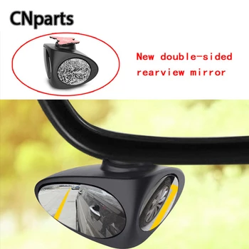 

Auto 1pcs Universal Auto Car Styling 360 Degree Wide Angle Adjustable Rearview Mirror Auxiliary Blind Spot Mirror Accessories
