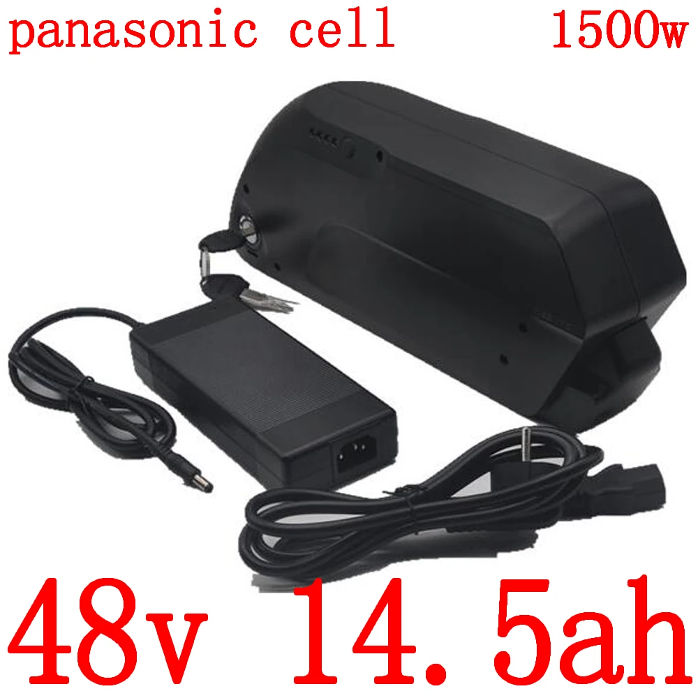 Аккумулятор для электровелосипеда panasonic 48 В 500 Вт 750 1000 1500 15 Ач|1000w battery|samsung cell