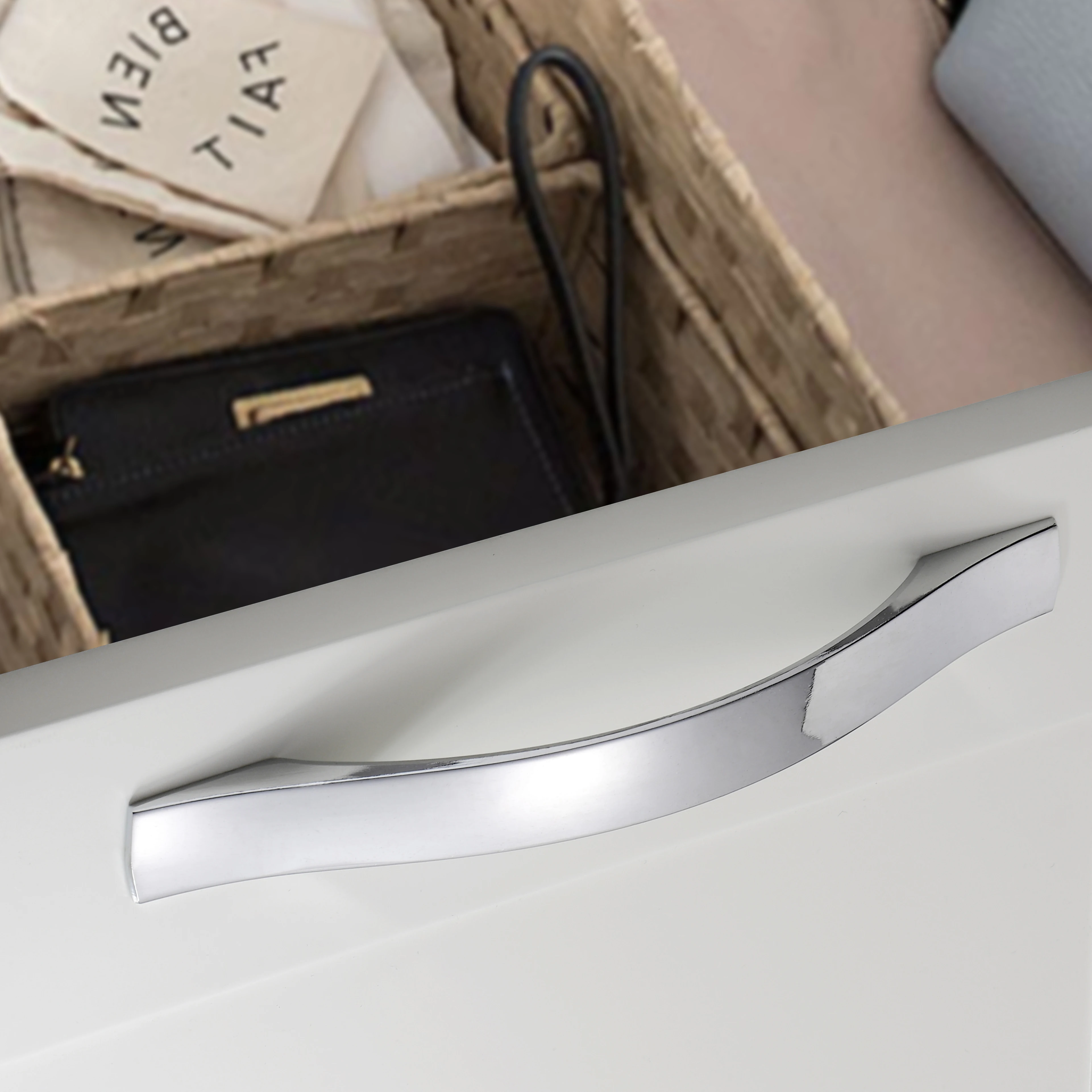 Cabinet Handles Knobs Aluminum Alloy Kitchen Drawer Furniture Hardware