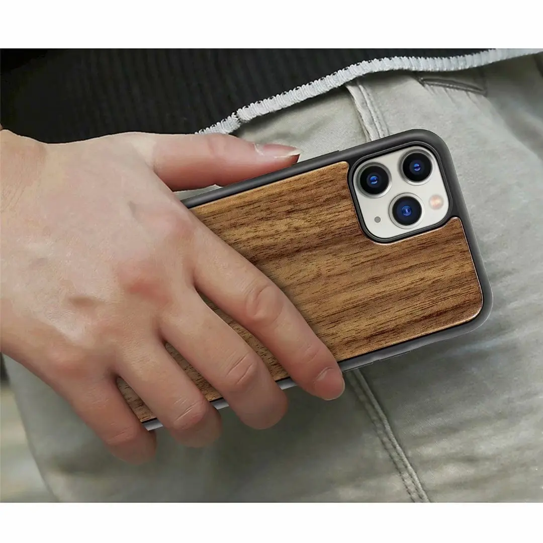 iphone 8 plus case 100% Natural Bamboo Wooden Hard Cover For iPhone 12 11 Pro Max XS XR mini 7 8 Plus Real Walnut palisander Cherry Wood Skin Cases iphone 8 plus silicone case