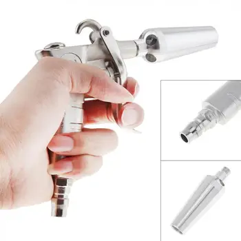 

Spray Gun 6 Inch High Pressure Pneumatic Cleaning Gun Aluminum Alloy with Four-hole Nozzle and Press Type Switch for Cars