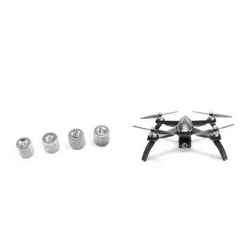 

HobbyLane 4PCS Aluminum Motor Cap Blade Cap for MJX B5W Bugs 5W Wifi FPV RC Quadcopter Drone Spare Parts