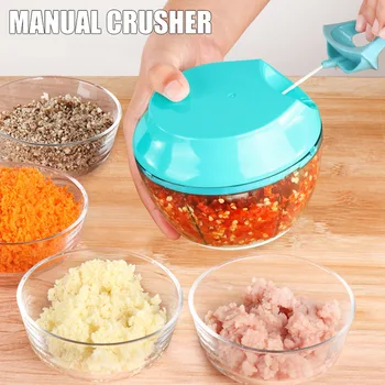 

Multifunctional Manual Vegetable Chopper Fruits Onions Garlics Shredders Slicers Kitchen Accessories Cooking Tools K888