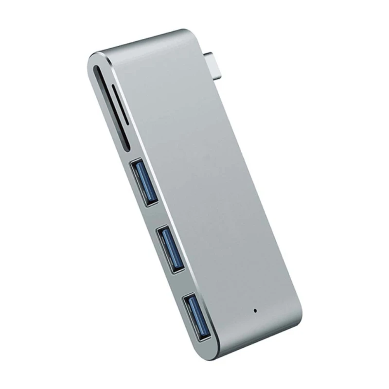 5 в 1 USB 3,1 type C концентратор адаптер USB 3,0 порты SD TF кард-ридер для MacBook H7ED