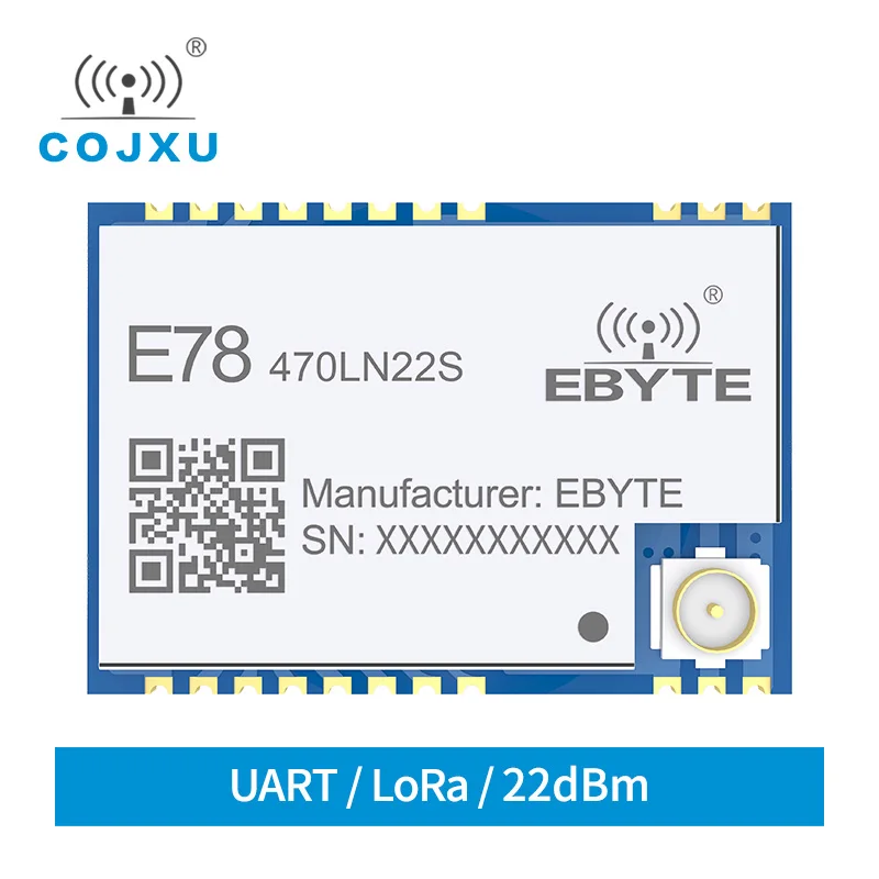 

E78-470LN22S ASR6501 LoRa RF module low power consumption 470MHZ 22dBm Wireless Transceiver supports LoRaWAN, LinkWAN protocols