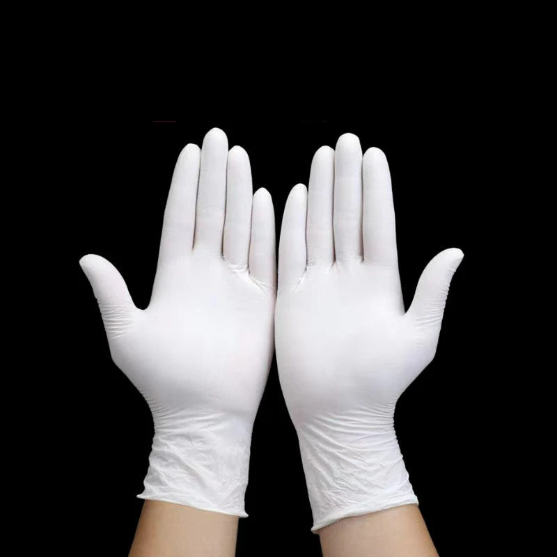 Disposable Nitrile Gloves White Latex Free Powder-Free Glove Small Medium Large S M L Black Woman Man Work Hand Protection Pink disposable gloves nitrile gloves