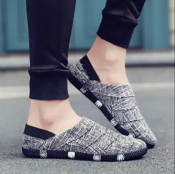 

2020 new Men shoes Summer/Autumn new men casual shoes breathable doug shoes British lazy teenagers size39-44