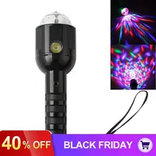 Диджейские лазерные машины диско светильник сценический Красочный Кристалл светодиодный RGB флэш-светильник двойного назначения 3W