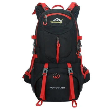 

50L Outdoor Bag Men Camping Bag Waterproof women Hiking Backpacks Travel Sport Bag Climbing Rucksack Big Load mochila carguera