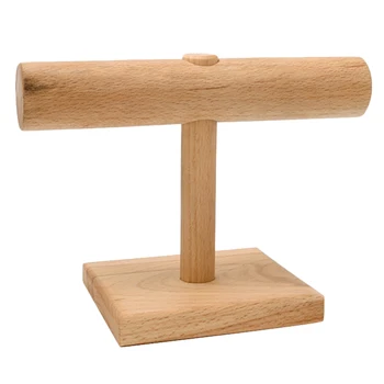 

DIY Wood Display T-BAR Watch Bracelet Jewelry Display Stand Holder Women Bracelet Necklace Jewelry Display Stand
