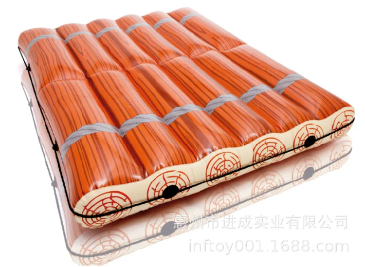 

PVC Inflatable Raft Double Floating Row Manufacturers a Large Amount Production Water PVC Adult Swim Ring Pedestal Ring Riding F