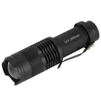 

kitchen light led Portable Waterproof Ultraviolet Flashlight Electric Torch Fluorescent Detection Light 365NM led cocina led