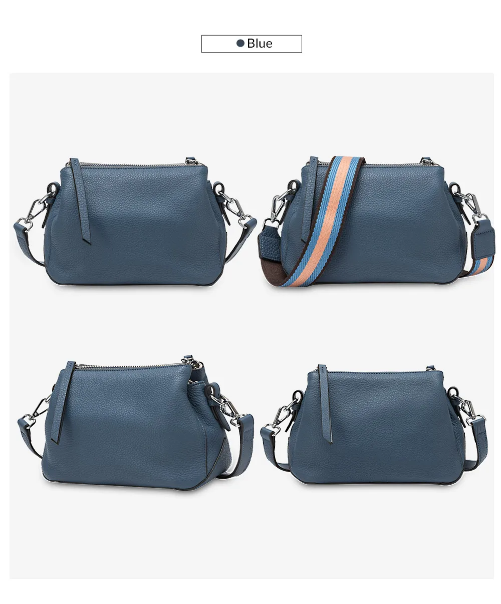 Zency estilo simples bolsa de ombro feminina