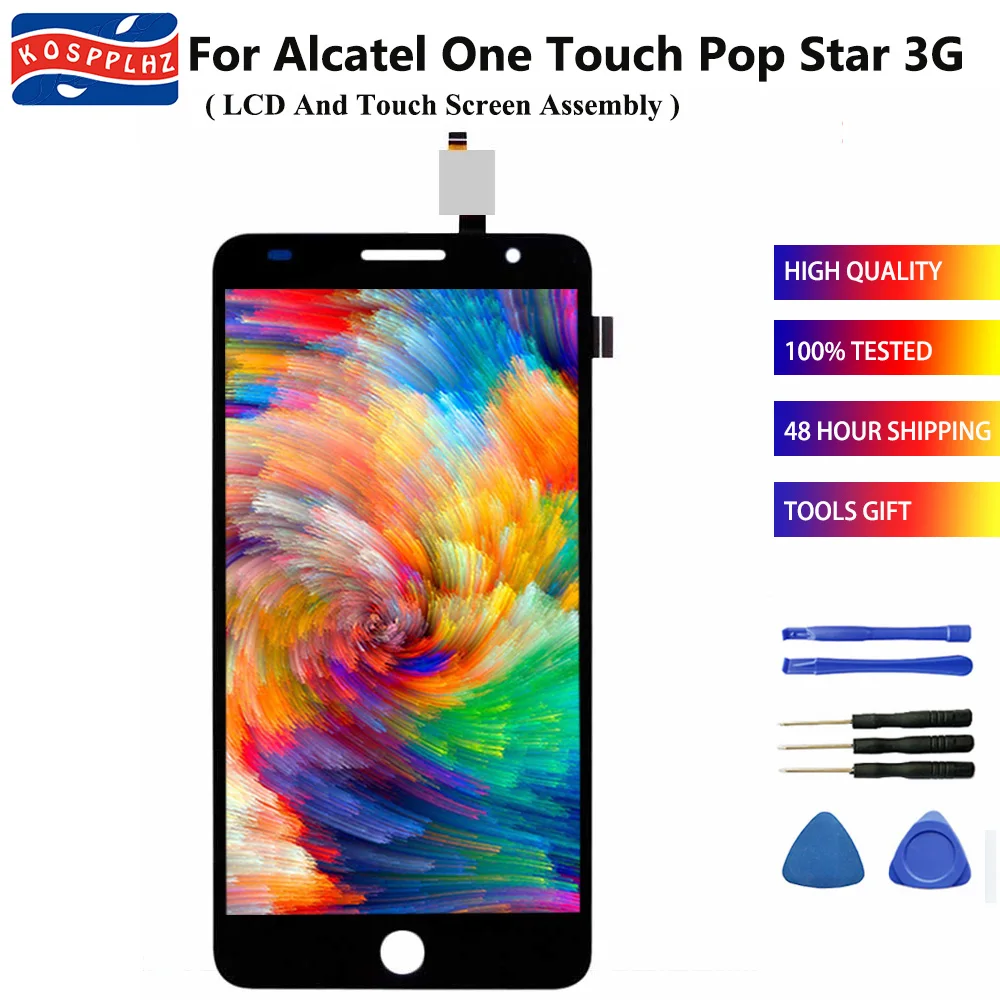 ЖК-дисплей для Alcatel One Touch Pop Star 3G OT5022 OT 5022 кодирующий преобразователь сенсорного