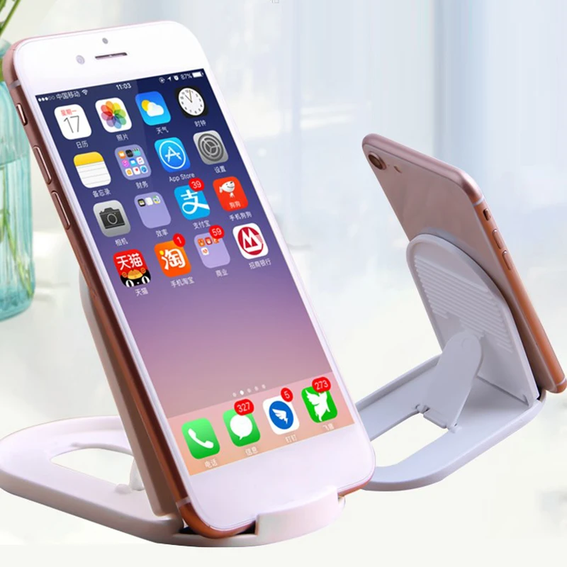 cell phone stand for desk Universal Foldable Desk Phone Holder Mount Stand for Samsung S20 Plus Ultra Note 10 IPhone 11 Mobile Phone Tablet Desktop Holder mobile phone stand for desk