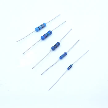 

100Pcs 0R 1R 1.2R 1.5R 0Ohm 1Ohm 1.2Ohm 1.5Ohm 0 1 1.2 1.5 R Ohm 1/2W 0.5W 1% Metal Film Resistor Colored ring Resistance