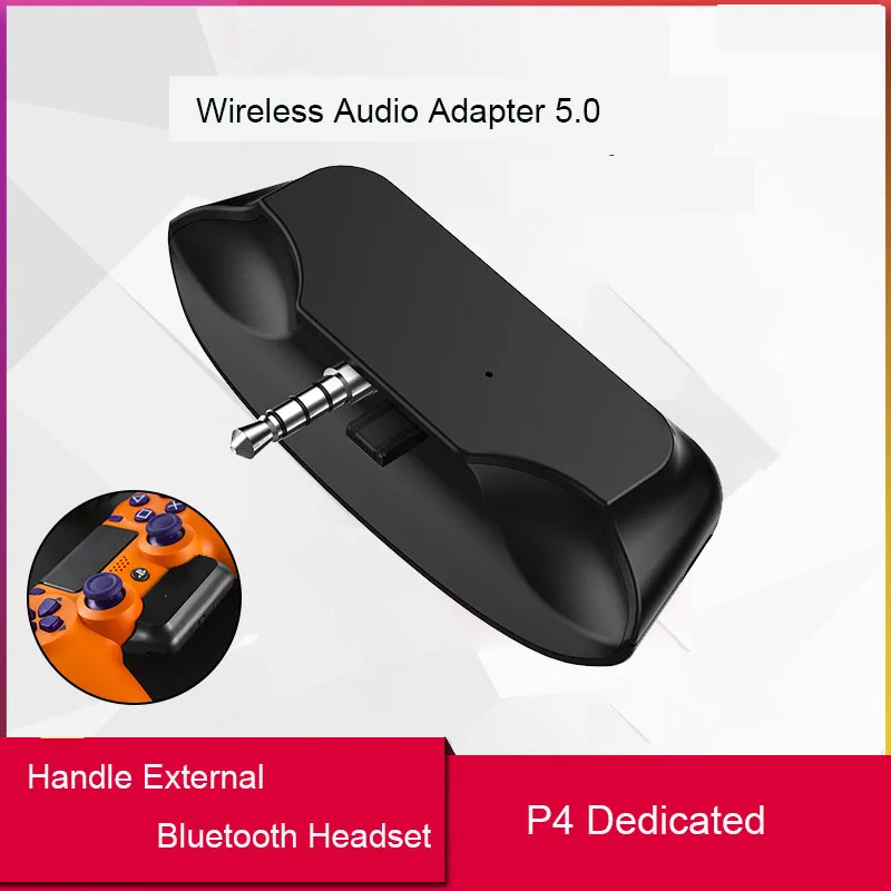 

Portable Bluetooth 5.0 5G Audio Receiver for PS4 Gamepad Headset Converter Adapter Receiver Convenient Audio Transmitter