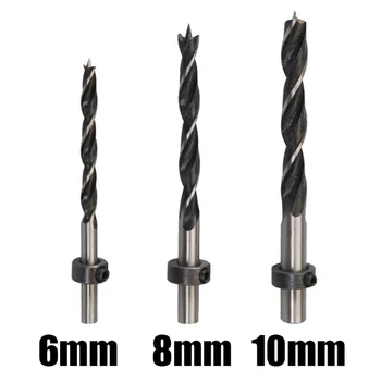 

6mm 8mm 10mm Drill Bit Carpenters Joint Cutting Drilling Workshop Tools 3pcs