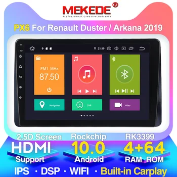 

MEKEDE PX6 4G LTE For Renault Duster Arkana 2019 Car Radio Multimedia Video Player Navigation GPS Android 10 No 2din 2 din dvd