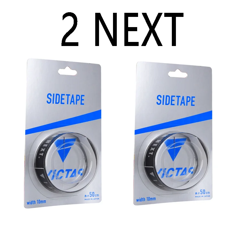 2 NEXT 2x VICTAS оригинальная клейкая лента(Сделано в Японии) для настольного тенниса, защитная боковая лента, аксессуары для пинг-понга - Цвет: 2 NEXT