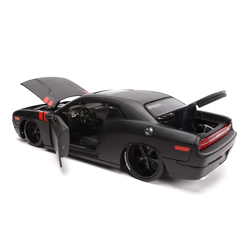 1:24 Высокая Имитация Dodge Challenger 2008 Challenger модифицированная версия литая модель машины Модель для детей Подарки