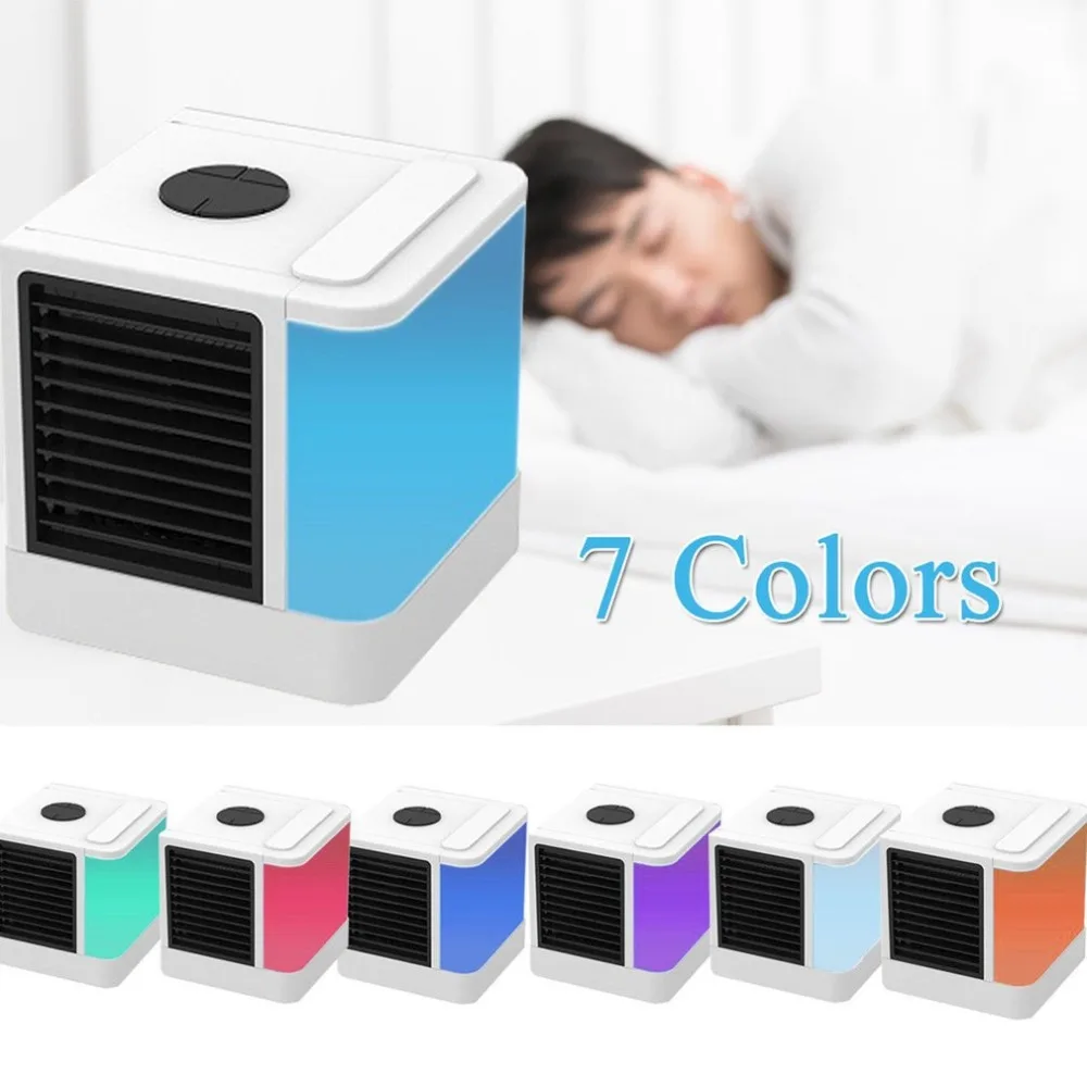 

2018 NEW Air Cooler Cheap Arctic Air Cooler Quick & Easy Way To Cool Any Space Air Conditioner Device Home Office Desk Blue