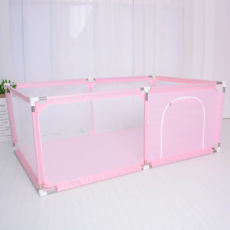 Pink Детский манеж 165x105 см для детей, шарики для бассейна для новорожденных, детский манеж для бассейна, детский манеж, Детская безопасность - Цвет: Pink
