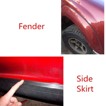 

5M Rubber Sealing Strip Car Headlight Bumper Lip Weatherstrip W/ Dual-sided Tape New And High Quality