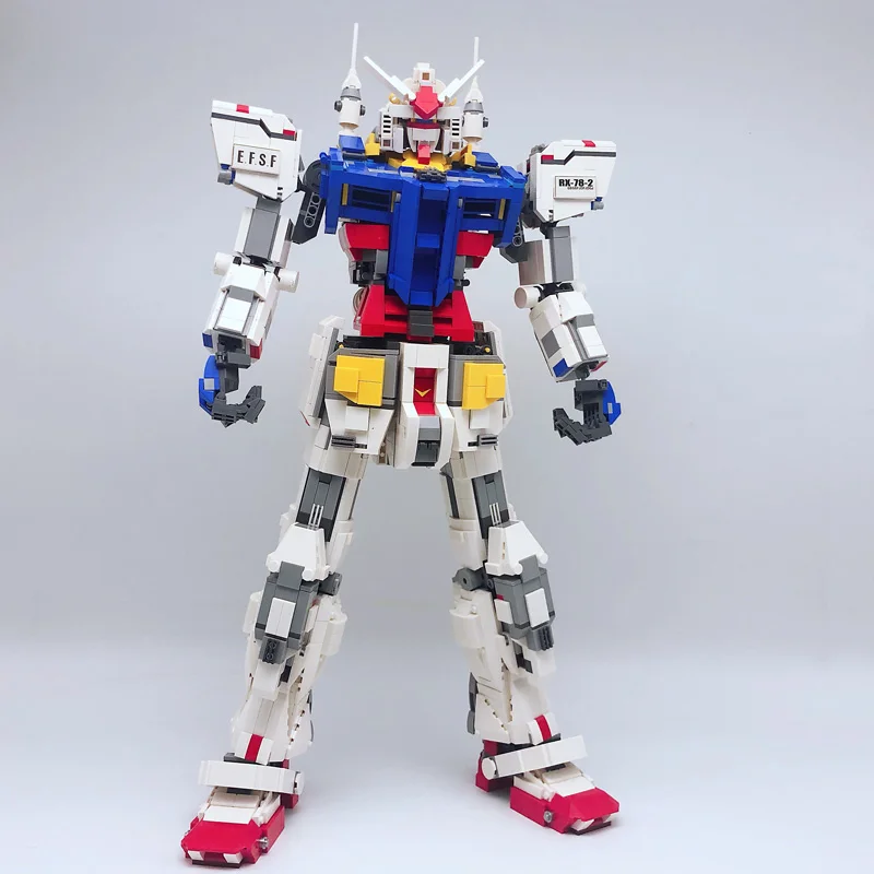 18K RX78-2 1: 60 3500 шт супер робот войны меха Классический воина гундама факсированная Скоба Модель Строительный блок елочных игрушек