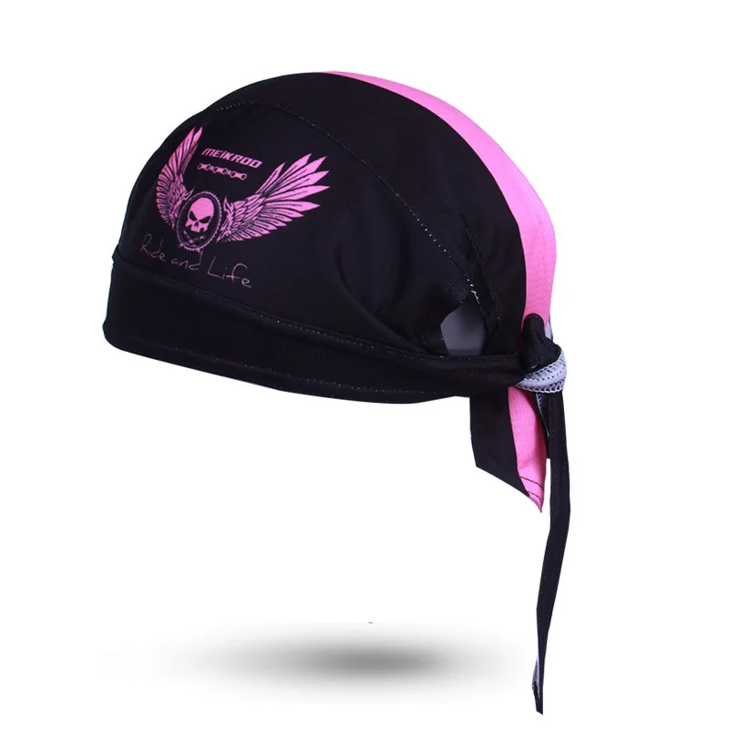 Quick Dry Pure Cycling Cap Head Scarf Summer Men Running Riding Bandana Headscarf Pirate Hat Hood Headband