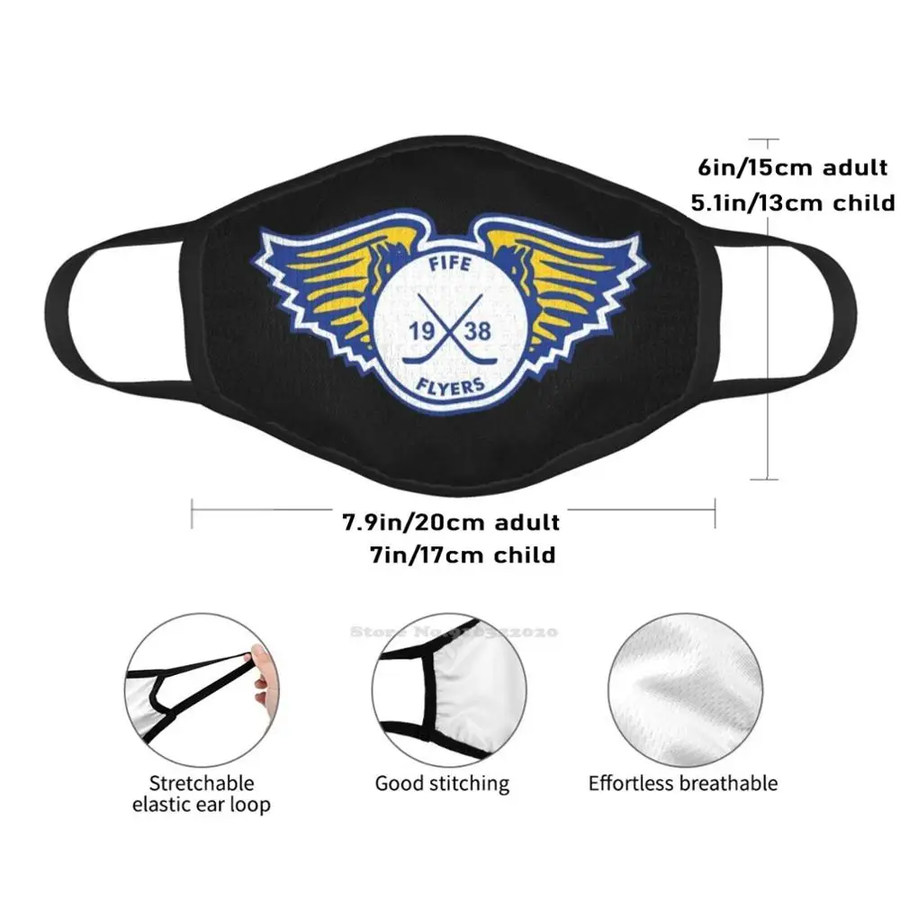 head scarf men Fife Flyers Cycling Skiing Hiking Camping Sport Scarf Fife Flyers Ice Hockey Sport Uk British Hockey League Elite Ice Hockey head scarves for men